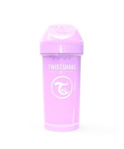 لیوان آبمیوه خوری نی دار تویست شیک TWISTSHAKE بنفش 360 میل