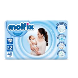 پوشک مولفیکس ترک سایز 2 بسته 40 عددی