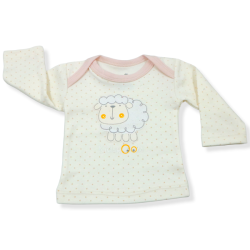 تی شرت آستین بلند کیدزمون (kidsmoon) طرح sheep