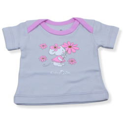 تی شرت آستین کوتاه کیدزمون (kidsmoon) طرح rabbit