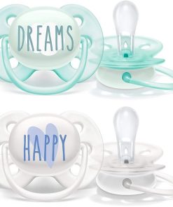 پستانک ارتودنسی فیلیپس اونت (Philips Avent) مدل Ultra air طرح happy