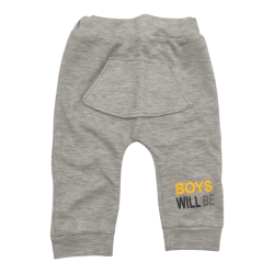 شلوار پسرانه لایت طرح BOYS WILL BE