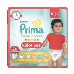 پوشک شورتی پریما سایز 6 بسته 28 عددی