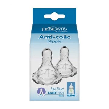 سر شیشه آپشن پلاس دو عددی دکتر براون Dr Brown’s سایز 4