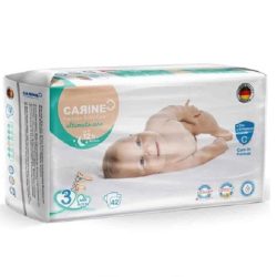 پوشک چسبی کارین Carine سایز 3 بسته 42 عددی