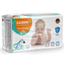 پوشک چسبی کارین Carine سایز 2 بسته 37 عددی